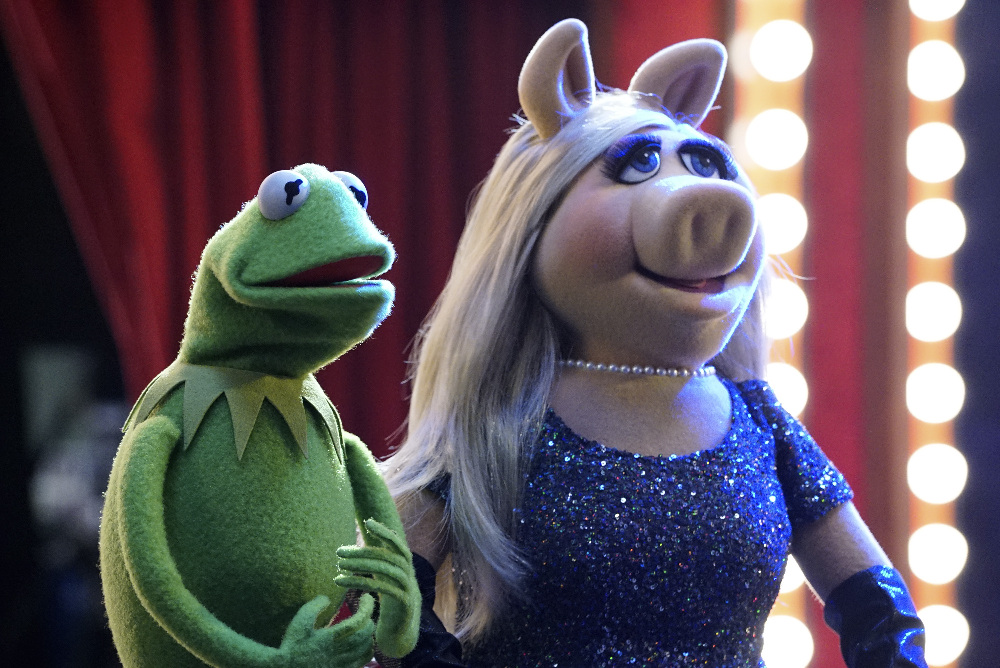 Kermit and Miss Piggy