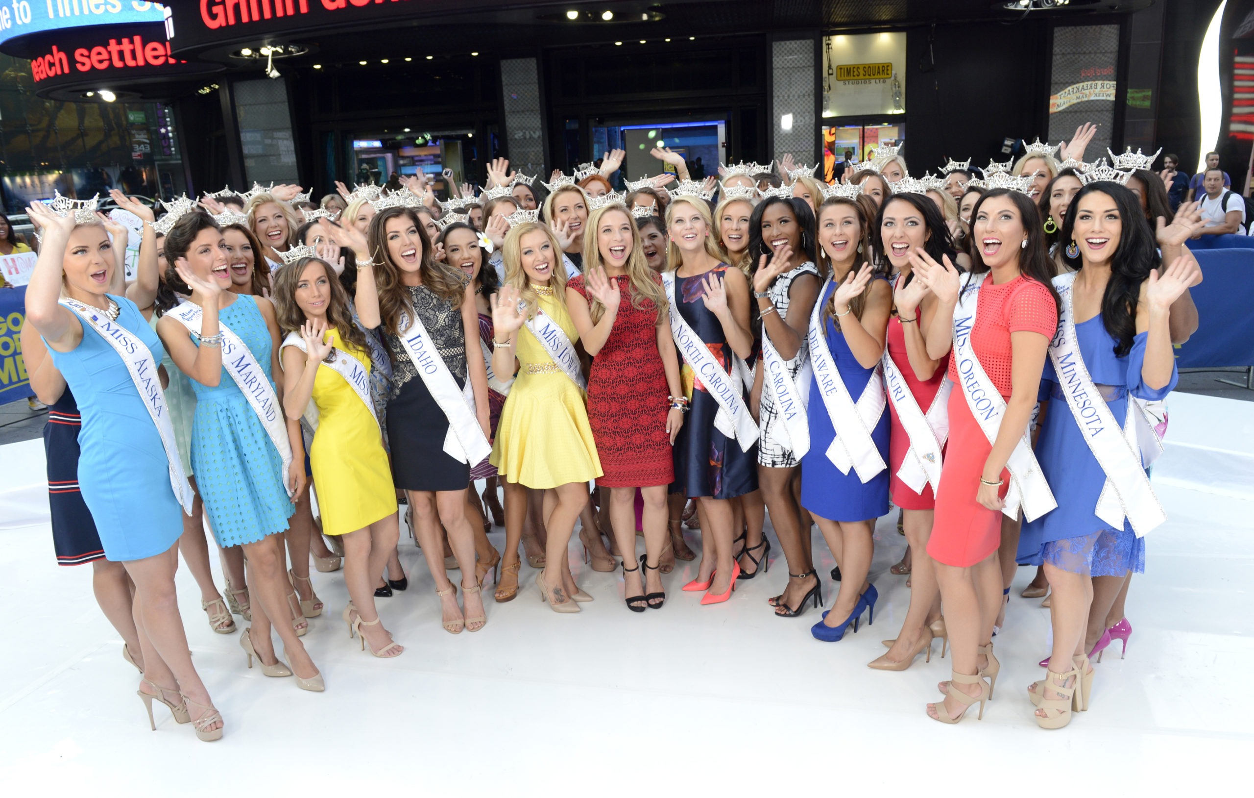 2016 MISS AMERICA CONTESTANTS