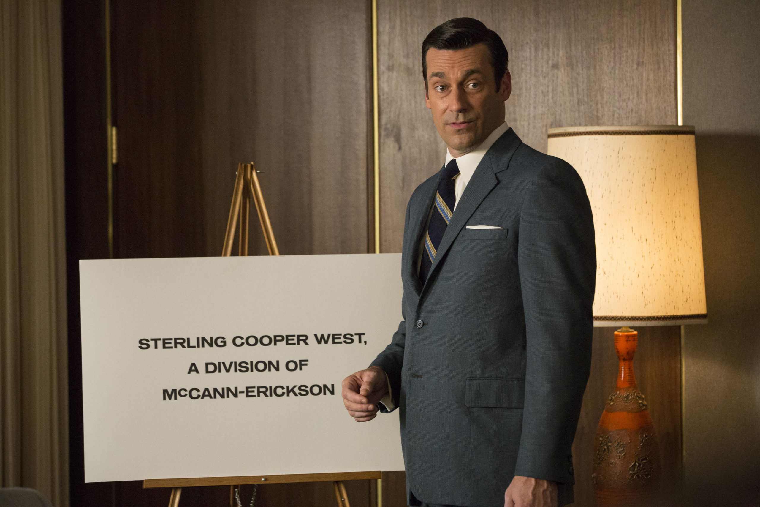 Jon Hamm as Don Draper - Mad Men - Season 7B, Episode 11