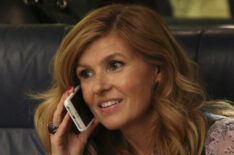 Connie Britton on the phone in Nashville