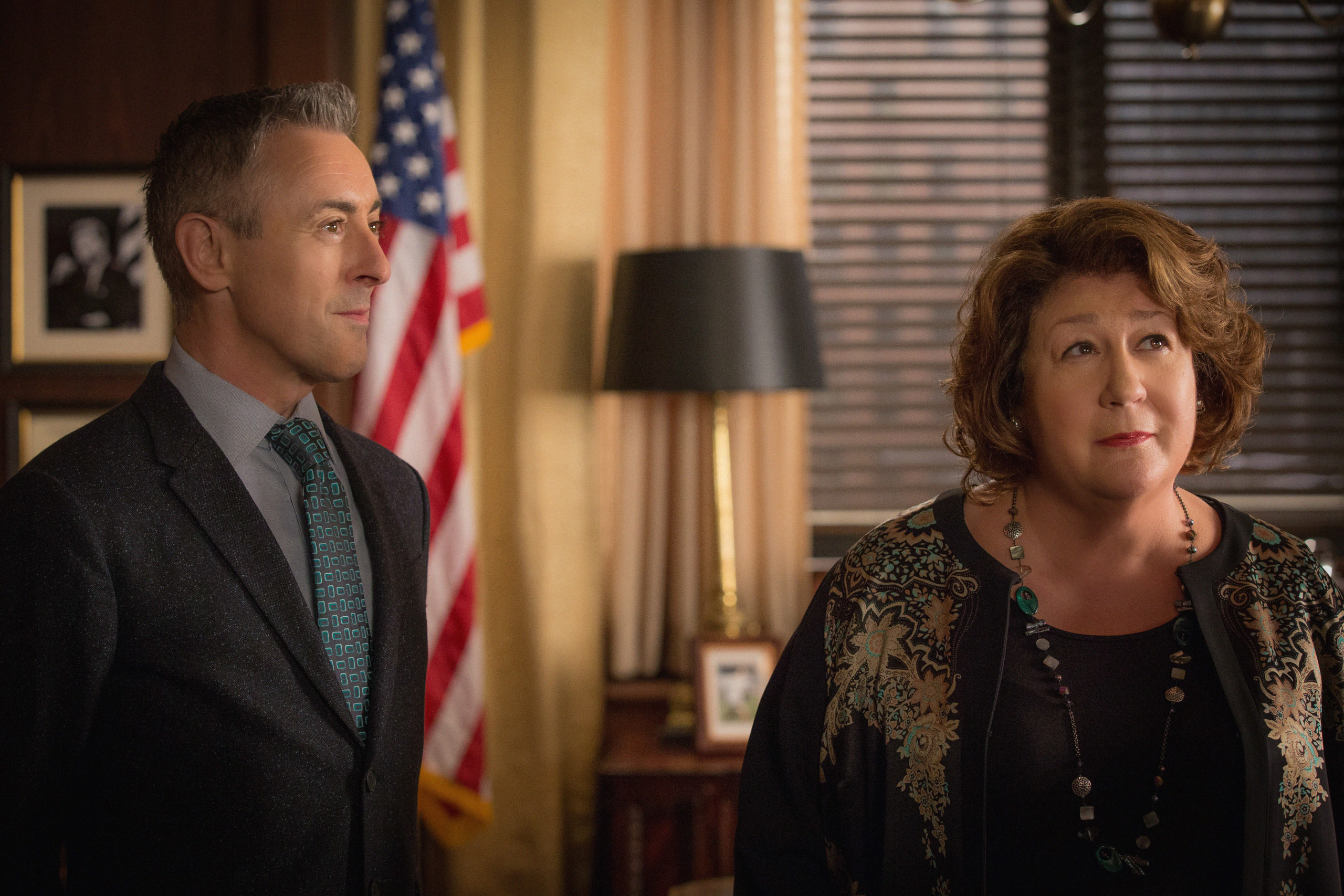 The Good Wife - Margo Martindale and Alan Cumming