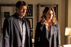 Nathan Fillion as Castle and Stana Katic as Beckett in 'Castle'