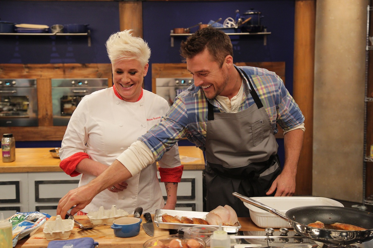 Chris Soules and Anne Burrell - Worst Cooks in America