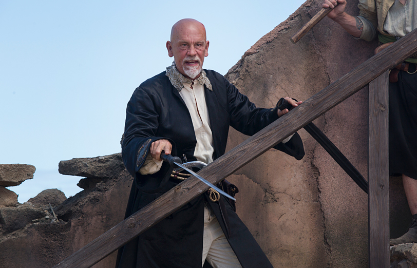 John Malkovich as Blackbeard - 'Crossbones'