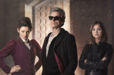 Michelle Gomez, Peter Capaldi, Jenna Coleman - Doctor Who