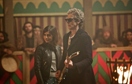 Doctor Who - Jenna Coleman and Peter Capaldi