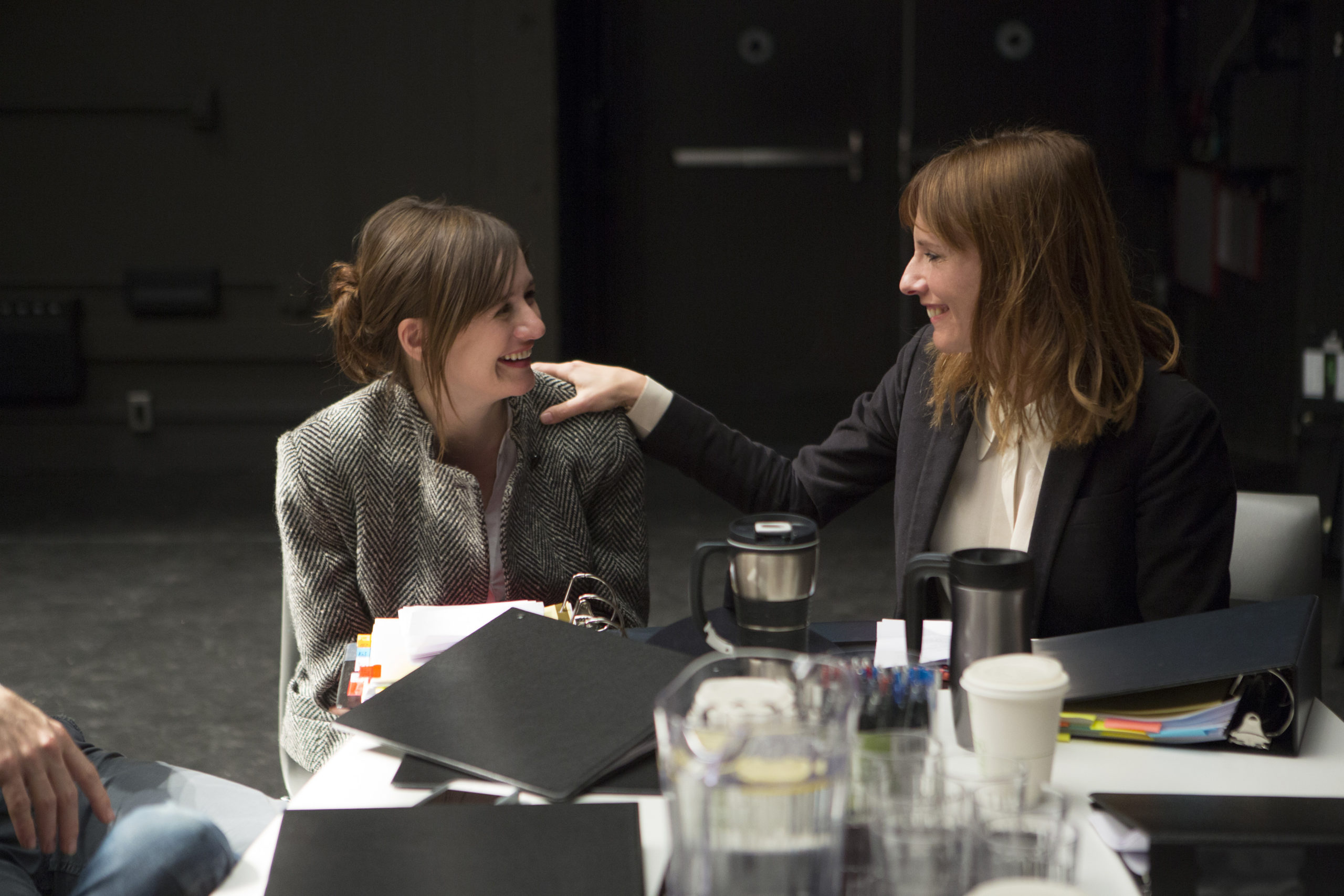 Emily Mortimer and Dolly Wells in Doll & Em