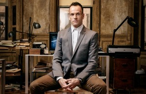 Pictured Jonny Lee Miller as Sherlock Holmes of the CBS series ELEMENTARY, premiering for a fourth season on Thursday, Nov. 5 10:00-11:00 PM ET/PT. Photo: Justin Stephens/CBS © 2014 CBS Broadcasting Inc. All Rights Reserved.