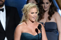 Amy Schumer accepts an award onstage during the 67th Annual Primetime Emmy Awards