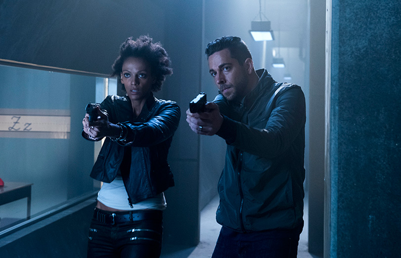 Heroes Reborn - Judith Shekoni as Joanne Collins, Zachary Levi as Luke Collins