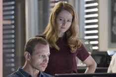 Micah Hauptman as Mills and Miranda Otto as Allison Carr - Homeland - Season 5, Episode 1