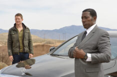 Philip Winchester as Alex King and Wesley Snipes as Johnson in The Player - Season Pilot