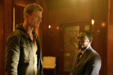 Philip Winchester as Alex, Wesley Snipes as Mr. Johnson - The Player