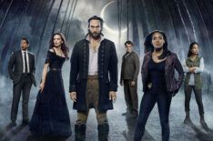 Sleepy Hollow cast - Orlando Jones, Katia Winter, Tom Mison, John Noble, Nicole Beharie and Lyndie Greenwood