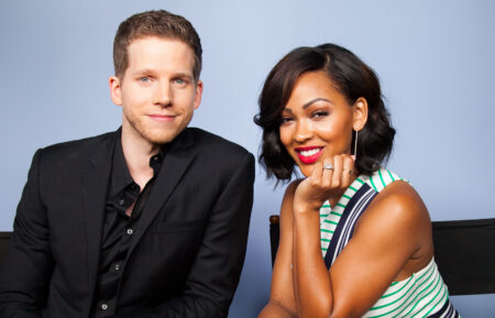 Stark Sands and Meagan Good of Minority Report