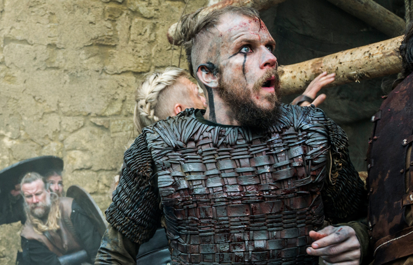 Gustaf Skarsgård as Floki in Vikings