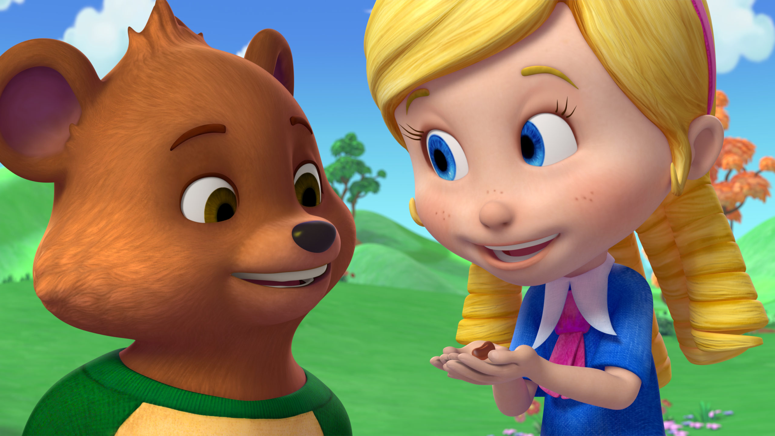 Goldie and Bear on Disney Junior