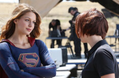 Melissa Benoist and Chyler Leigh - Supergirl
