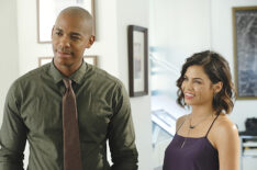 Mehcad Brooks and Jenna Dewan-Tatum in Supergirl - 'Fight or Flight'