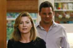 Ellen Pompeo and Justin Chambers in Grey's Anatomy - 'Guess Who’s Coming to Dinner?'