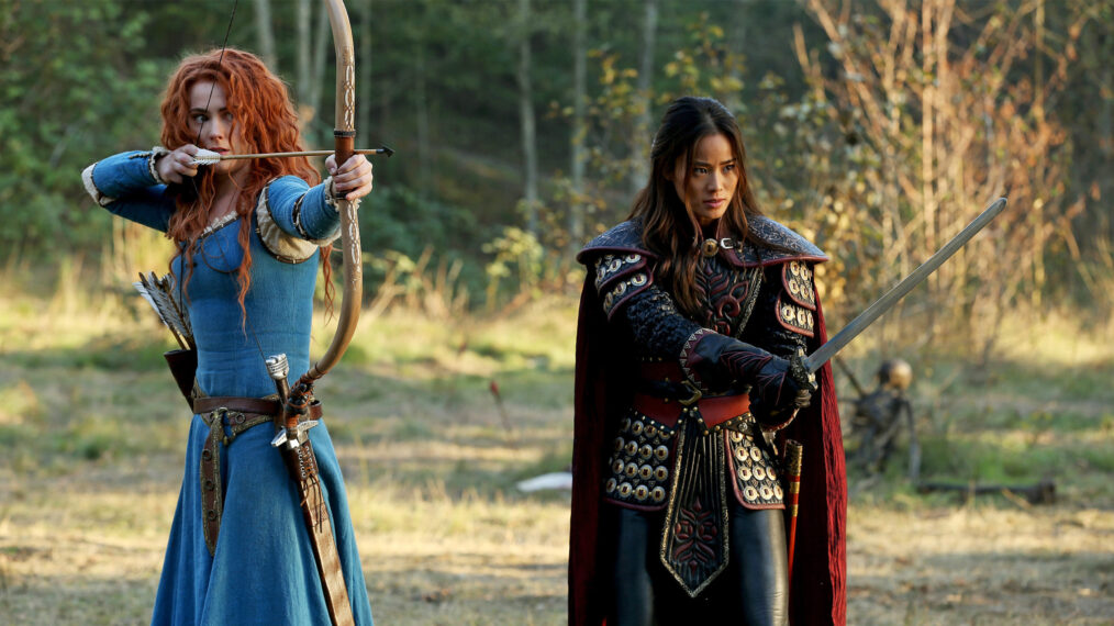 Once Upon a Time - Amy Manson and Jamie Chung