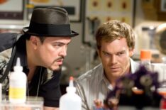 Dexter - David Zayas and Michael C. Hall - 'Let's Give the Boy a Hand' - Season 1, Episode 4