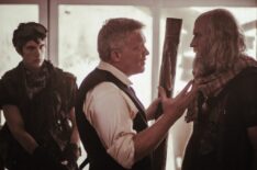 Nat Zang as 10K, Anthony Michael Hall as Gideon, Russell Hodkinson as Doc in Z Nation