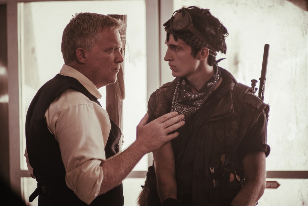 Guest Star Anthony Michael Hall with Nat Zang on Z Nation