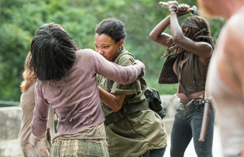 The Walking Dead's Sonequa Martin-Green on Sasha's 'Step Toward the Light'