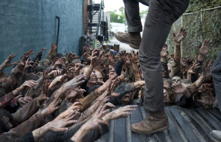 The Walking Dead Dumpster Walkers