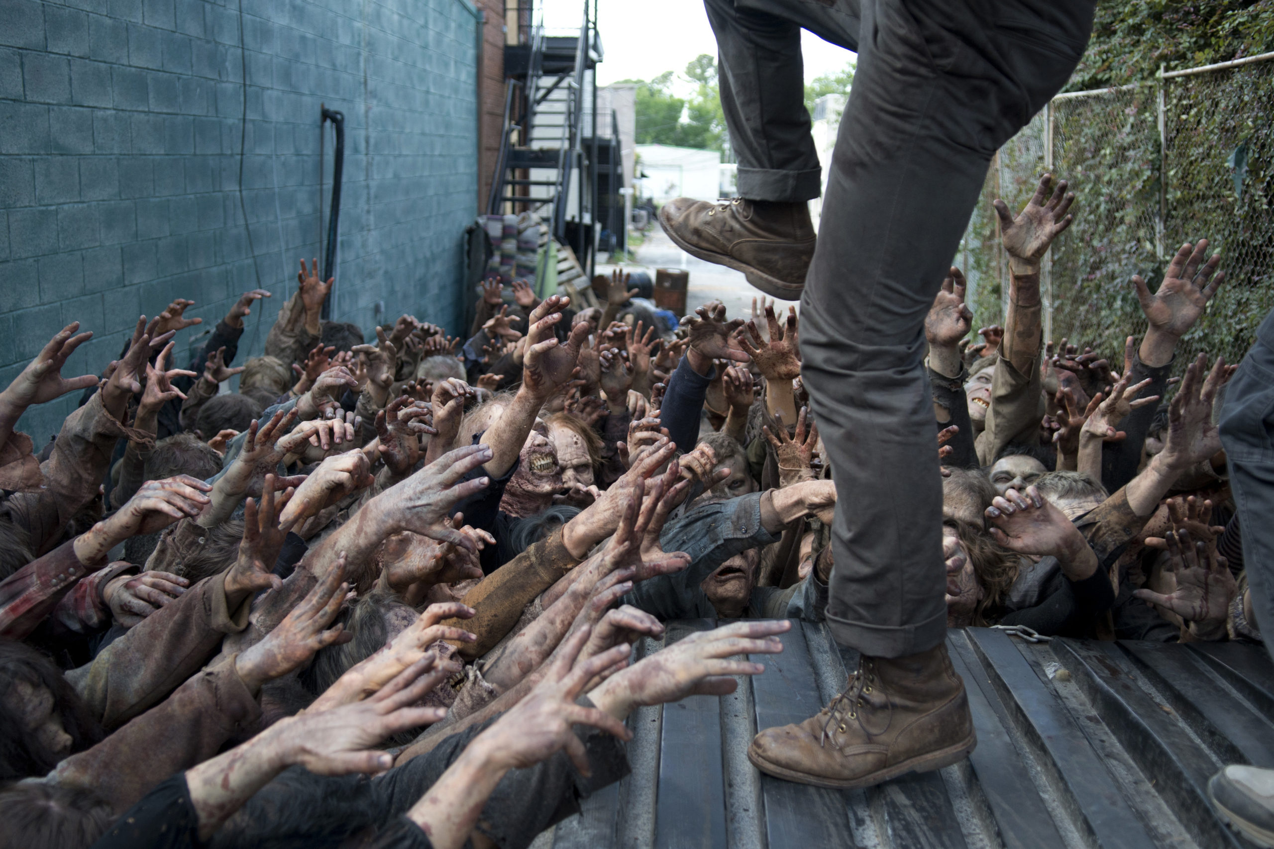 The Walking Dead Dumpster Walkers