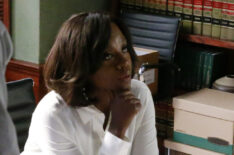 Viola Davis as Annalise at desk in How to Get Away With Murder