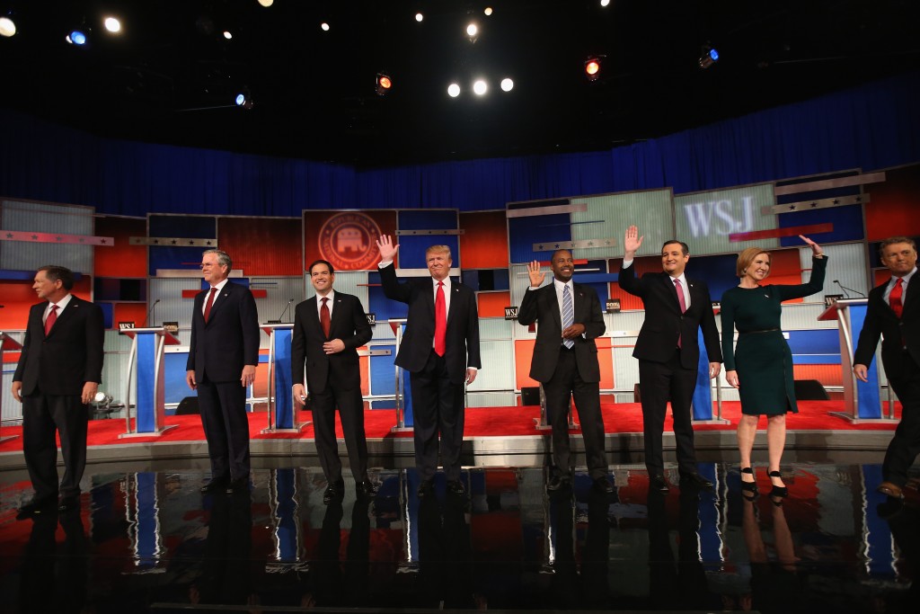 GOP Presidential Candidates Debate In Milwaukee