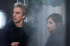 Doctor Who - Season 9, Episode 9 - 'Sleep No More' - Peter Capaldi as the Doctor and Jenna Coleman as Clara Oswald