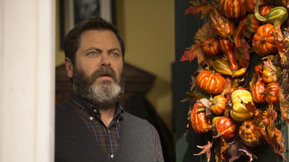 Nick Offerman in the Brooklyn Nine-Nine Thanksgiving