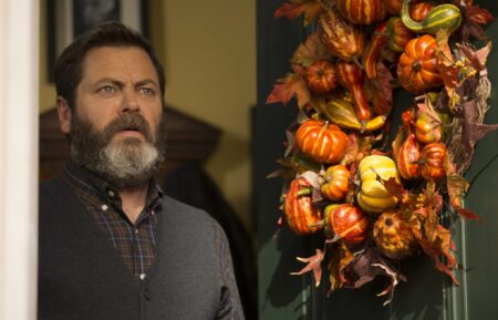 Nick Offerman in the Brooklyn Nine-Nine Thanksgiving