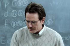 Bryan Cranston as a chemistry teacher in Breaking Bad