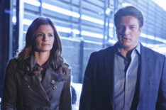 Stana Katic and Nathan Fillion - Castle