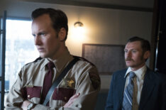 Patrick Wilson as Lou Solverson and Keir O'Donnell as Ben Schmidt in Fargo - 'Did You Do This? No, you did it!'
