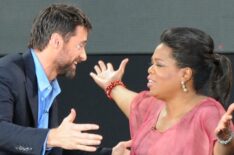 Oprah Winfrey, Hugh Jackman