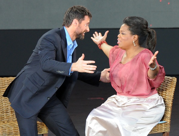 Oprah Winfrey, Hugh Jackman