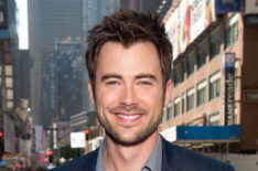 Matt Long in Times Square