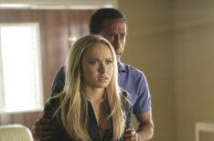 Hayden Panettiere as Claire Bennet and Jaime Hector as Benjamin 'Knox' Washington in Heroes