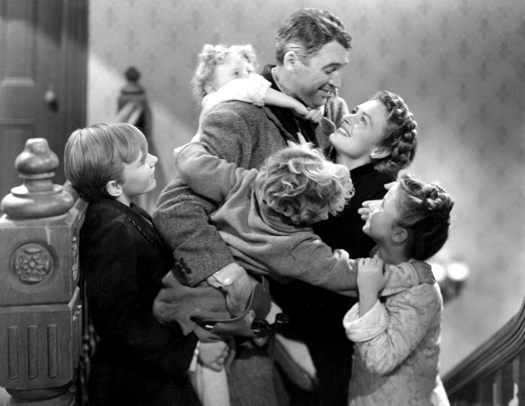 IT'S A WONDERFUL LIFE, James Stewart, Donna Reed