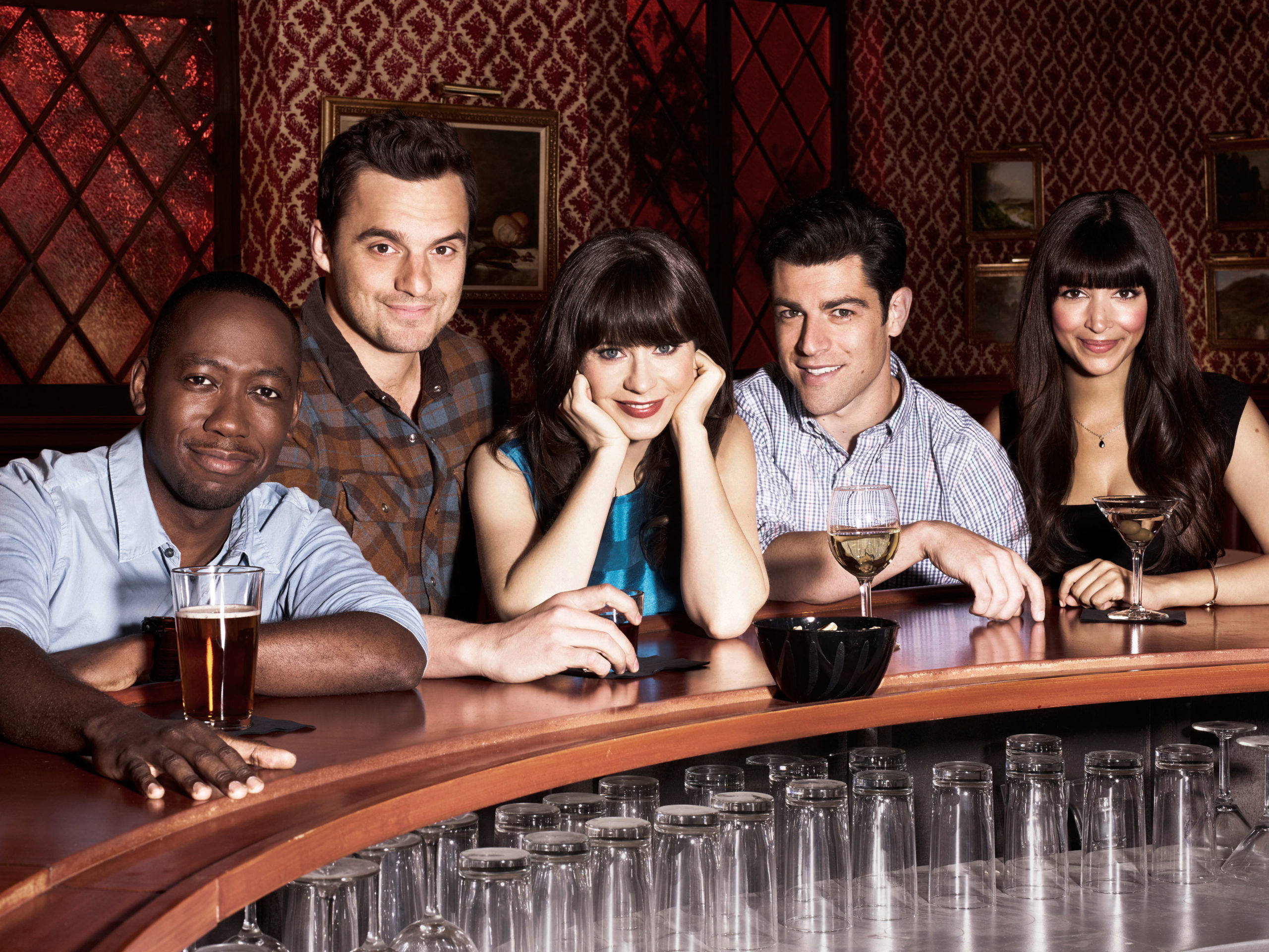 TV Bars - New Girl. 