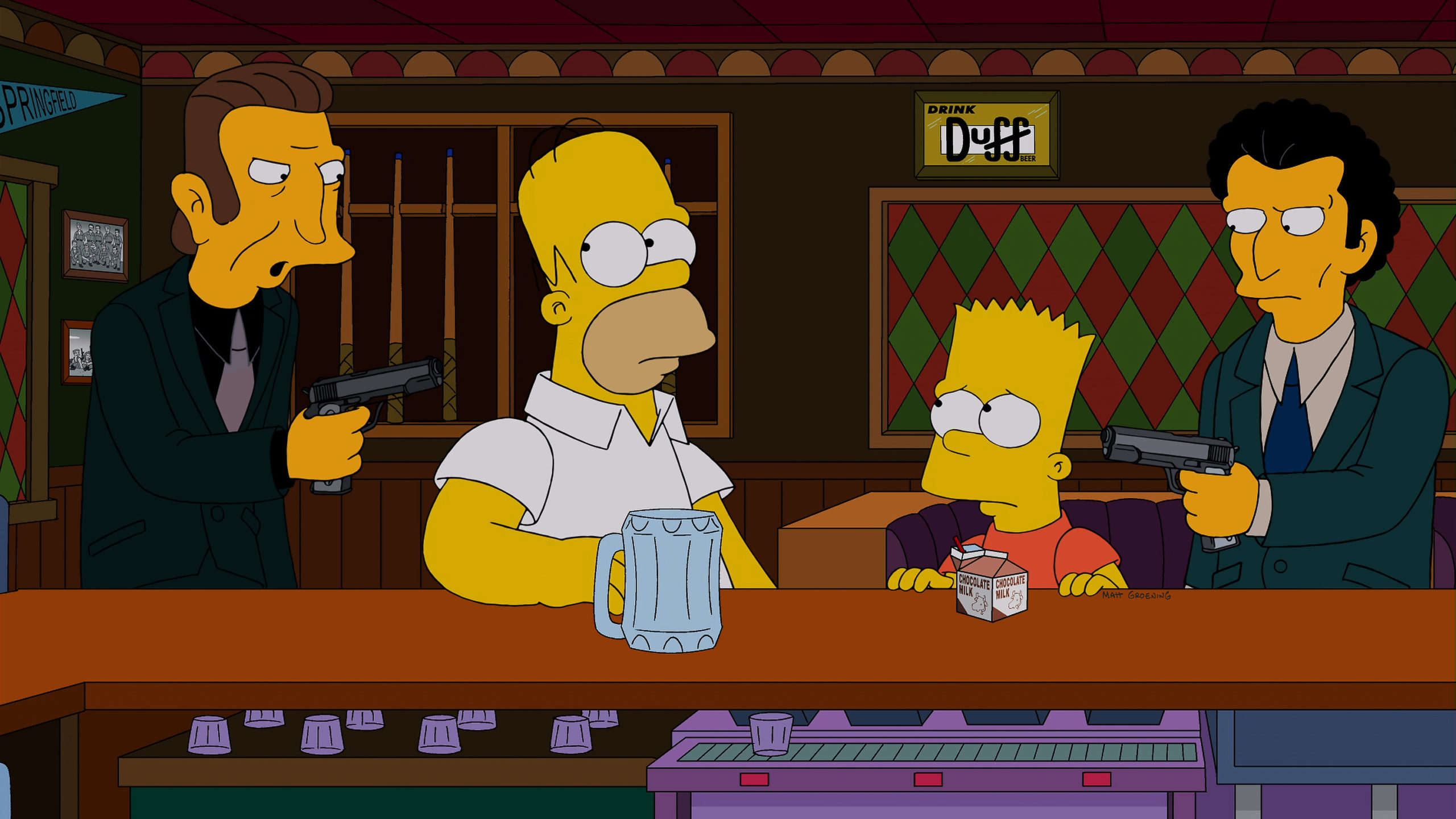 TV Bars - The Simpsons