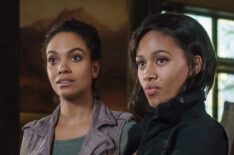 Lyndie Greenwood and Nicole Beharie in Sleepy Hollow