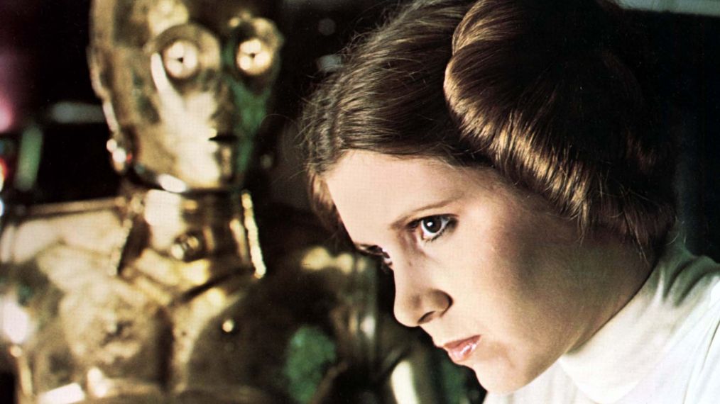 Star Wars - C-3PO and Princess Leia (Carrie Fisher)