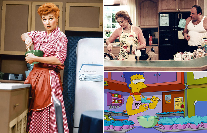 I Love Lucy, Sopranos, The Simpsons