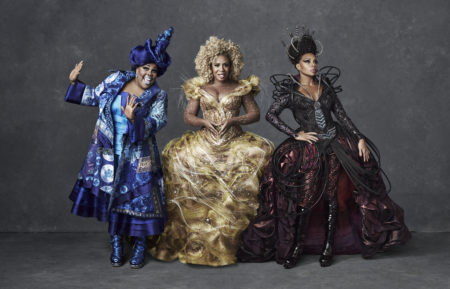 The Wiz - Amber Riley as Addapearle, Uzo Aduba as Glinda, Mary J. Blige as Evillene